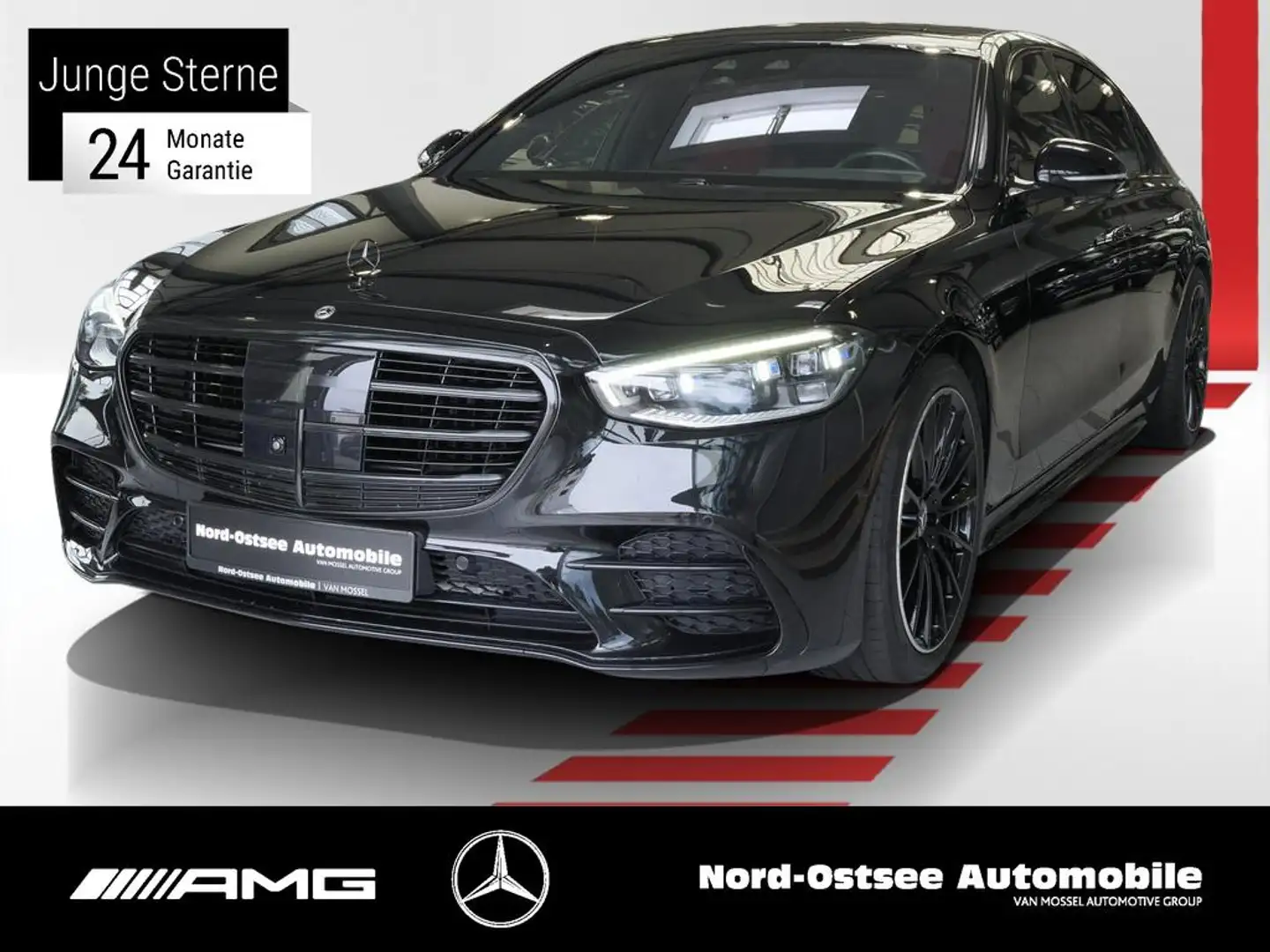 Mercedes-Benz S 580 e 4M AMG MEMORY PANO KAMERA BURMESTER Noir - 1