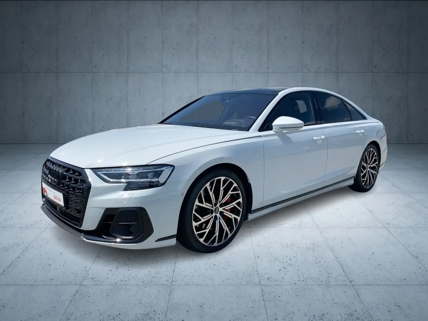 Audi S8 TFSI tiptr. Matrix HUD N-Sicht PANO Stdhzg. Blanc - 2