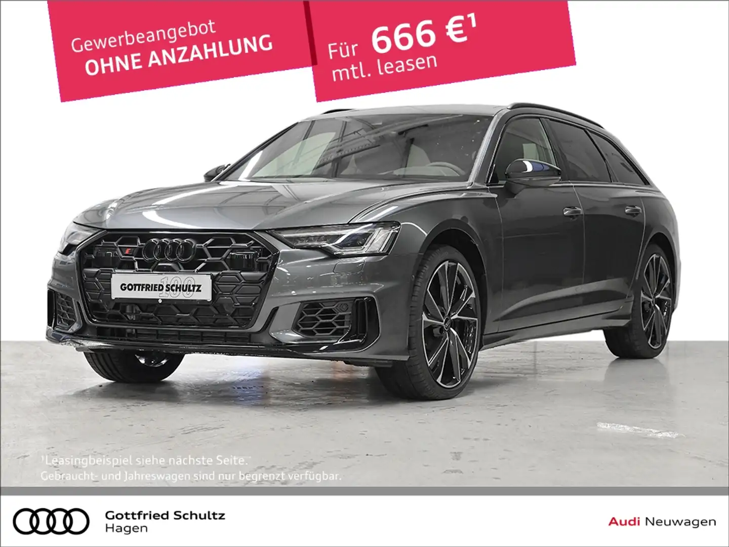 Audi S6 Avant TDI quattro Standheizung+Pano+AHK+B&O Gri - 1