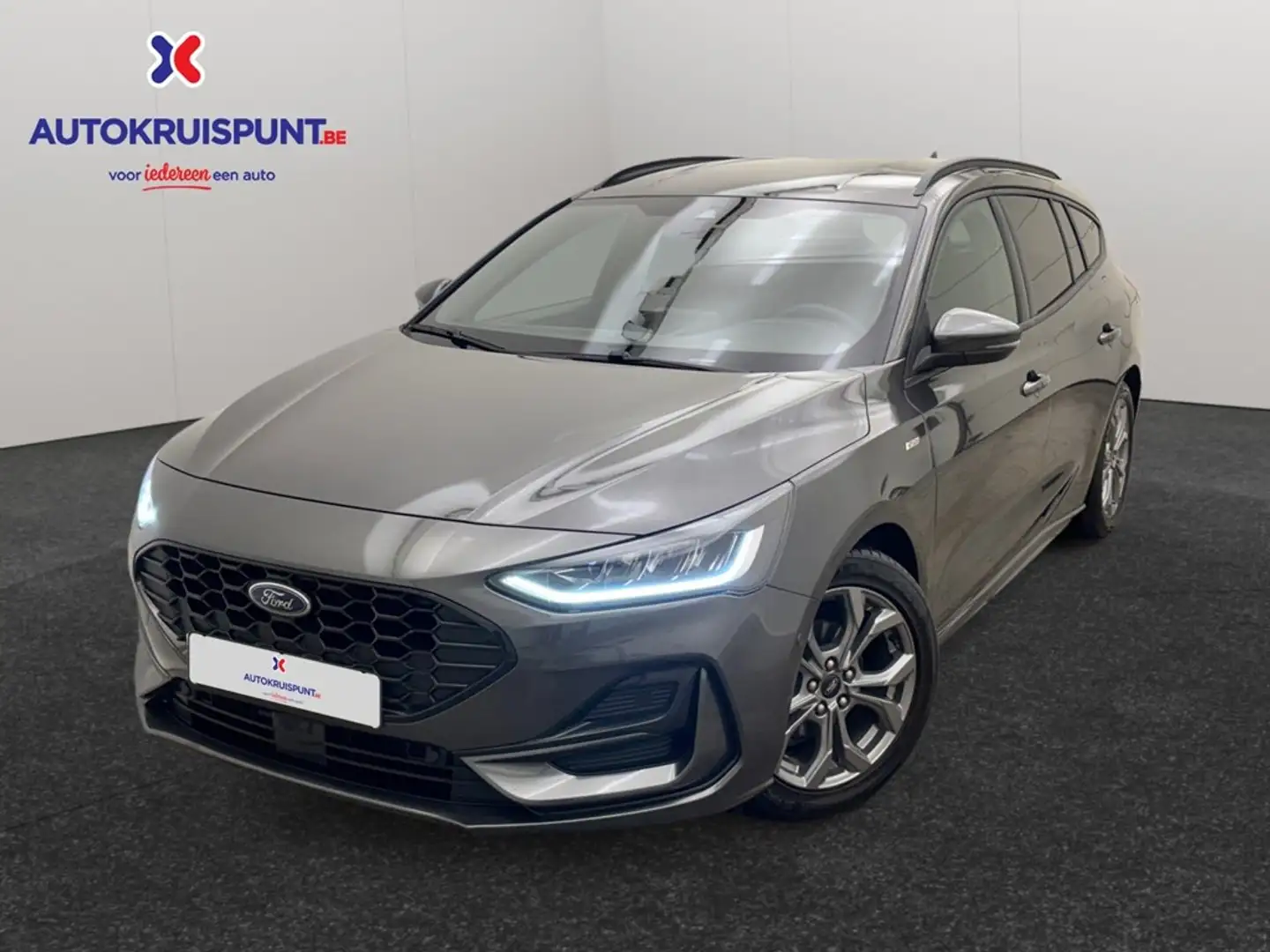 Ford Focus 1.5TDCI EcoBlue ST-Line AUT GPS Camera Verw.Zetels Grigio - 1