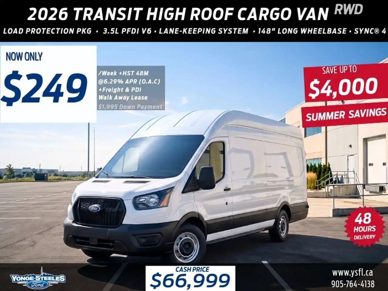 2026 Ford Transit Cargo Van