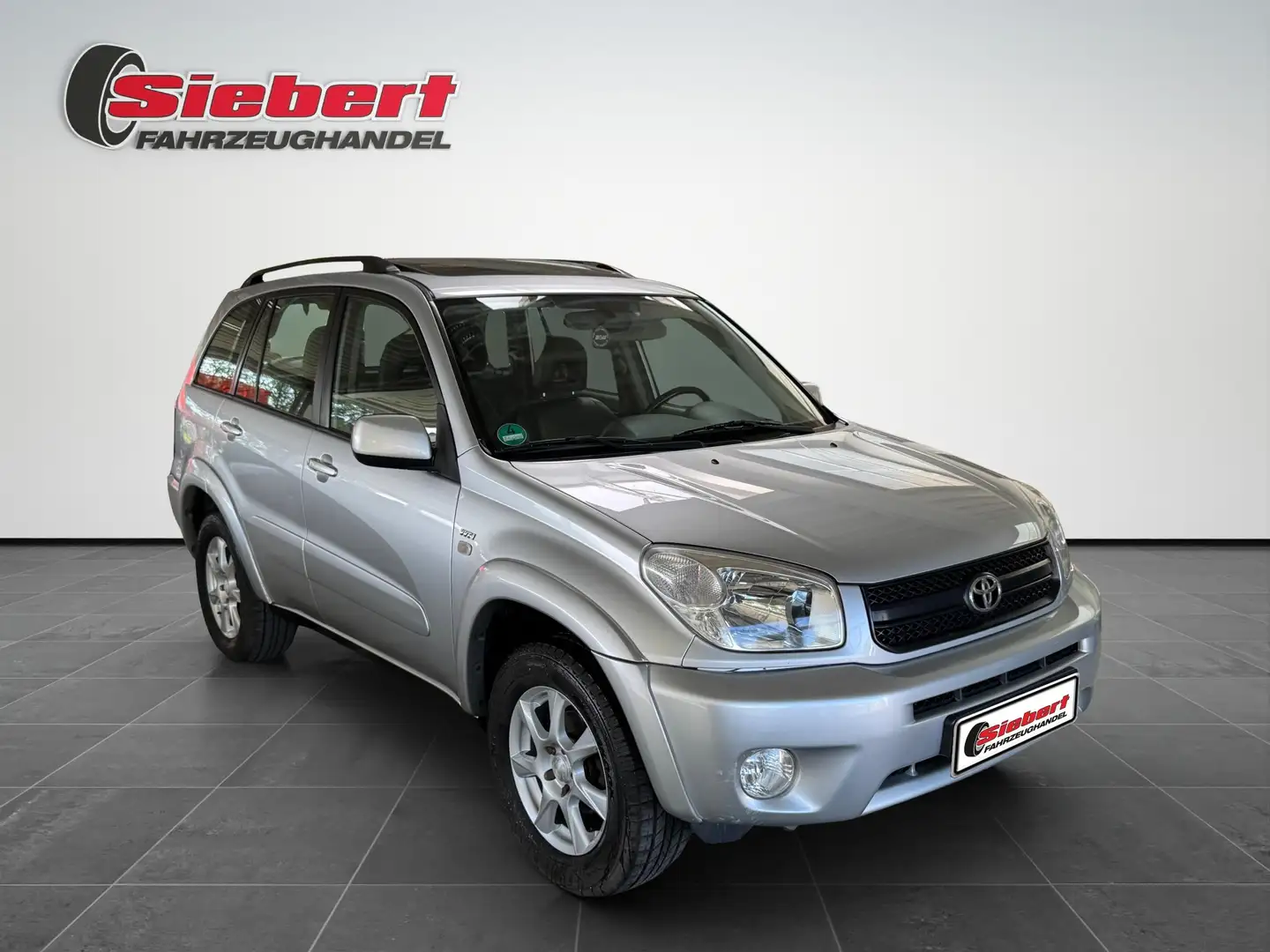Toyota RAV 4 2.0 Executive 4X4/LEDER/AHK/KLIMA/TEMP/SD*TÜV* Plateado - 1