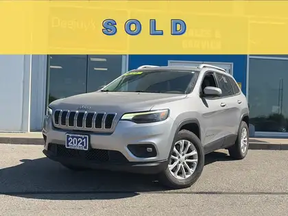 Silver 2021 Jeep Cherokee SUV / Crossover 9-Speed Automatic