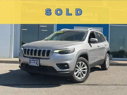 Silver 2021 Jeep Cherokee SUV / Crossover 9-Speed Automatic