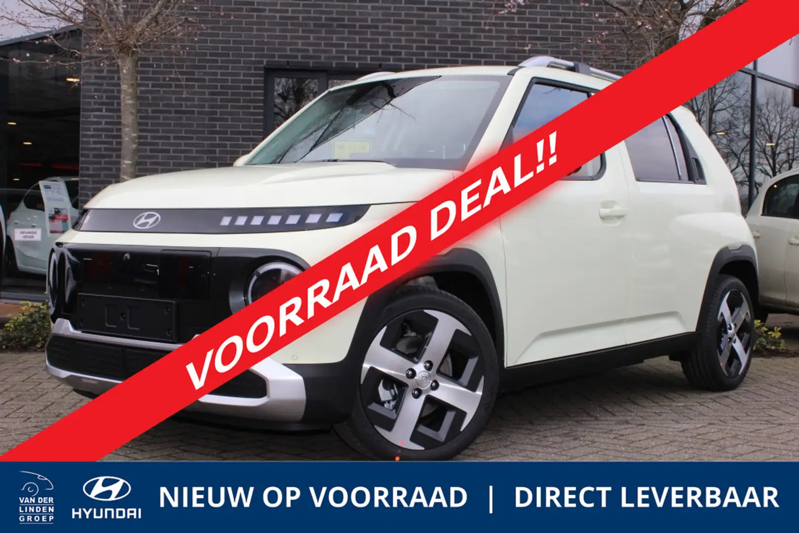 Hyundai Inster Evolve Sky 49kWh | Schuif Kanteldak * Prijs inclus Geel - 1