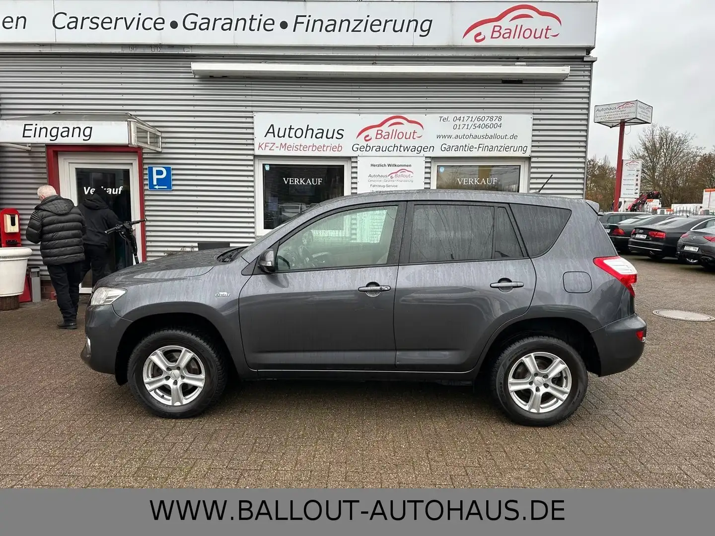 Toyota RAV 4 *4x4 *Executive Automatik*2.HAND*KLIMA*TEMP Grau - 1