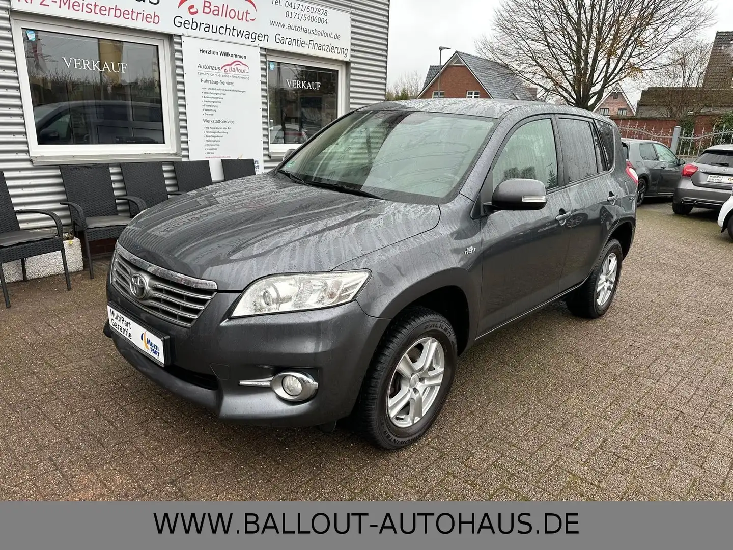Toyota RAV 4 *4x4 *Executive Automatik*2.HAND*KLIMA*TEMP Grau - 2