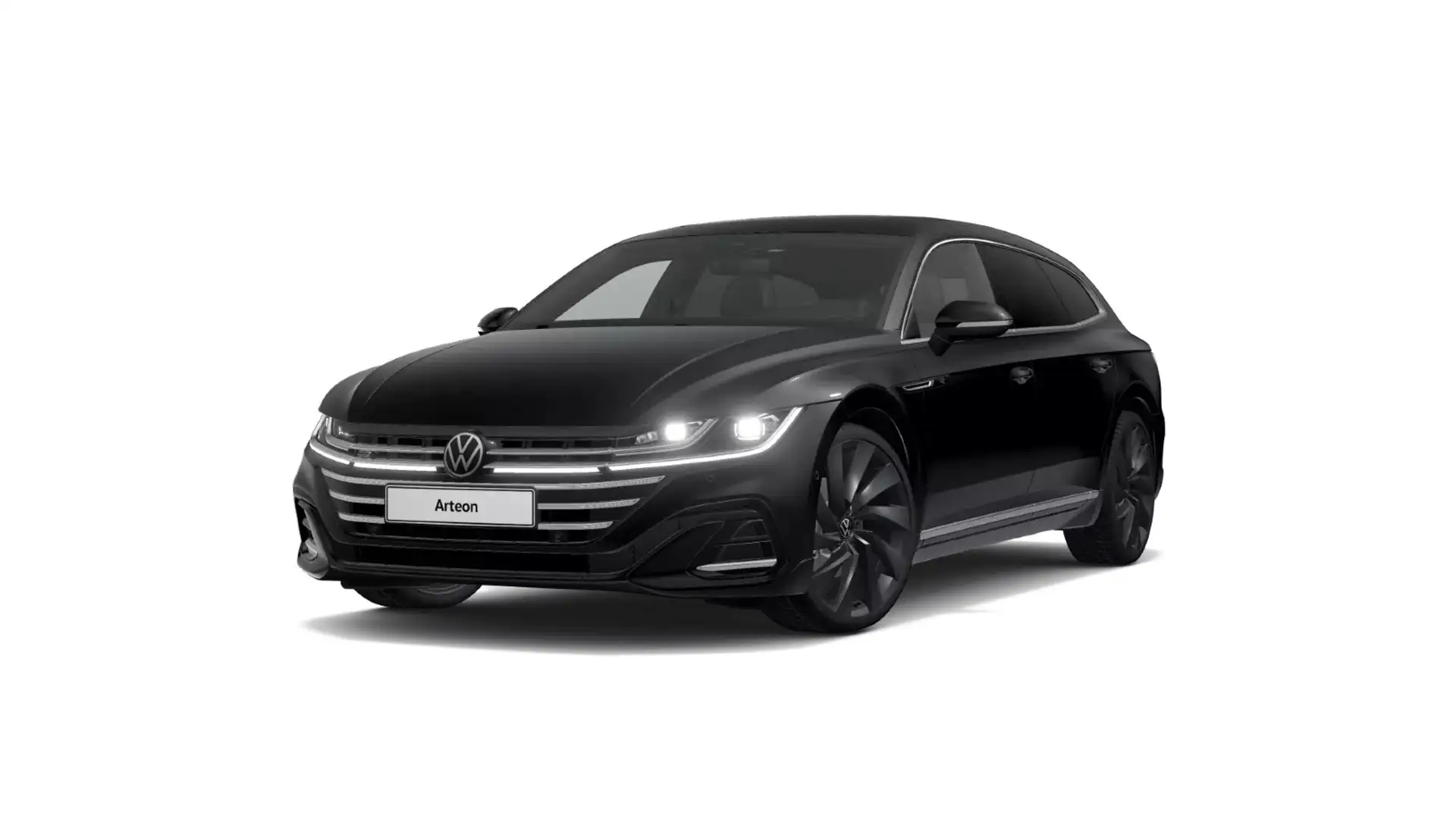 Volkswagen Arteon R-Line 2.0TSI PANO NAV DCC Schwarz - 2
