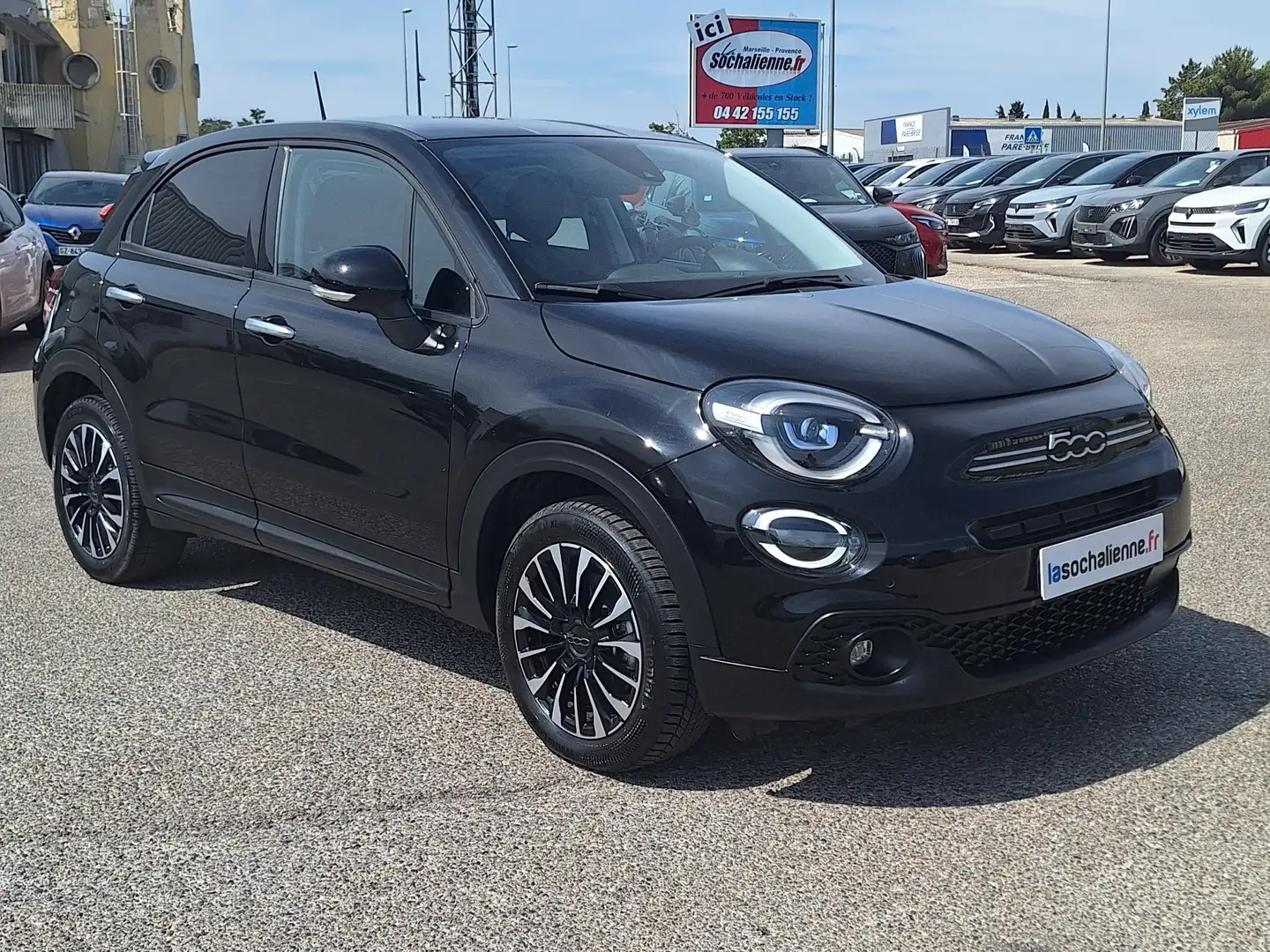 Fiat 500X 1.5 FireFly 130 ch S/S DCT7 Hybrid Noir - 2