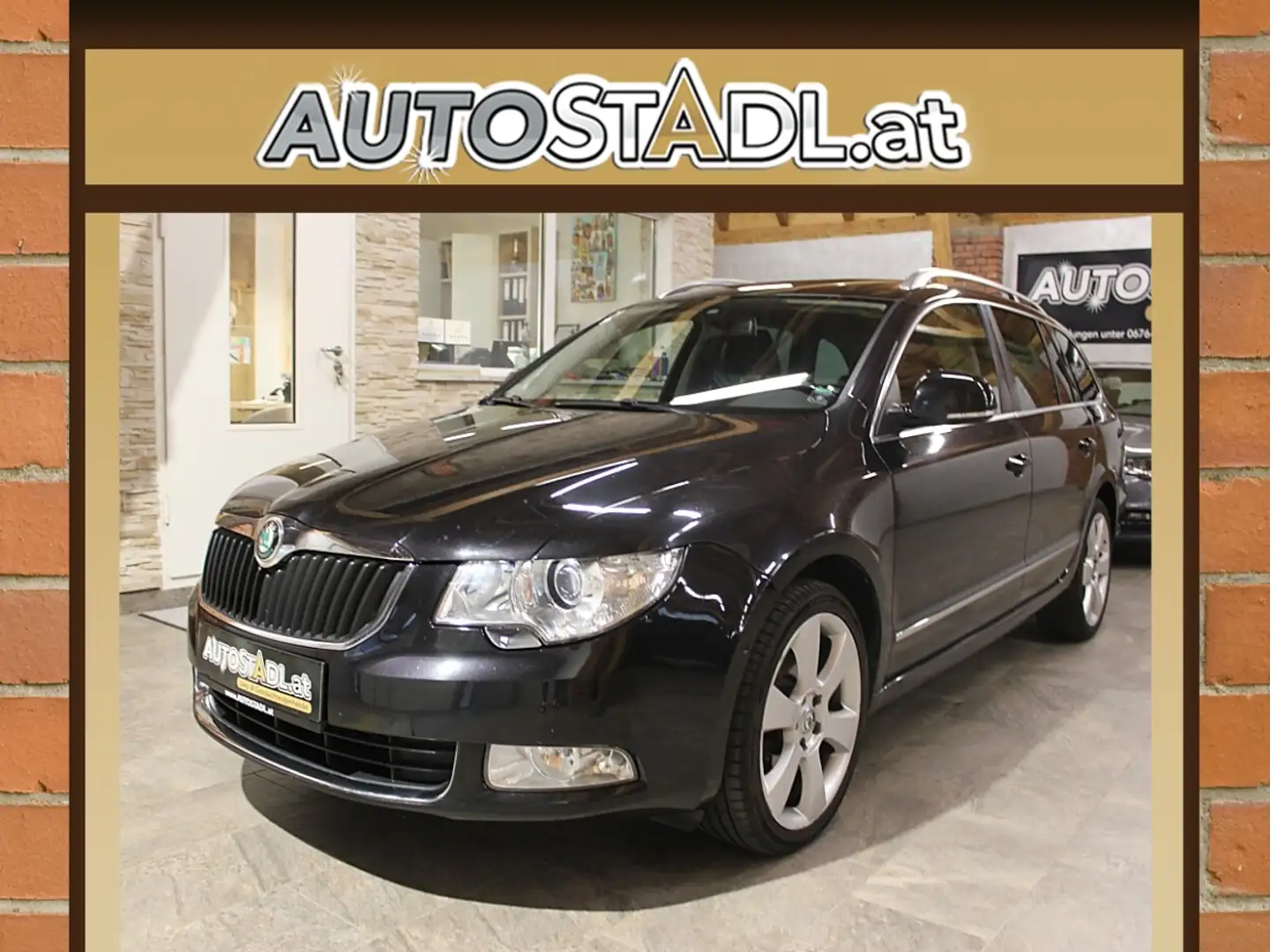 Skoda Superb 2.0 TDI DPF 170 /NAVI-AHV-MEMORY-SITZHZG.- Schwarz - 1