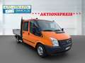 Ford Transit FT 300 M,DOKA,5S,Sthz,AHK,Klima,TÜV+Service Orange - thumbnail 1