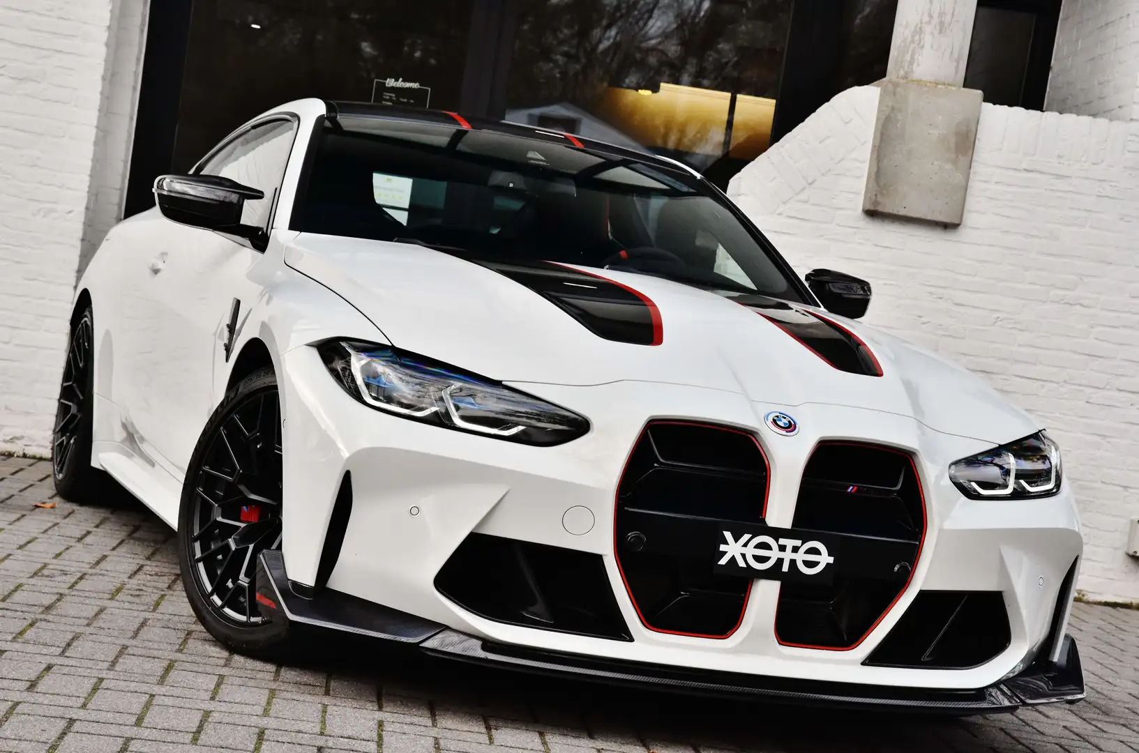 BMW M4 3.0 CSL *** BELGIAN CAR / CSL SEATS *** Blanc - 2