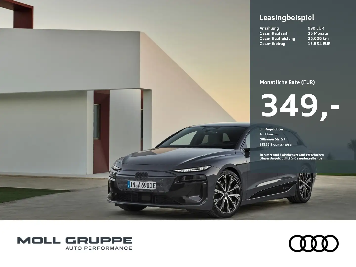Audi A6 Avant e-tron Gris - 1