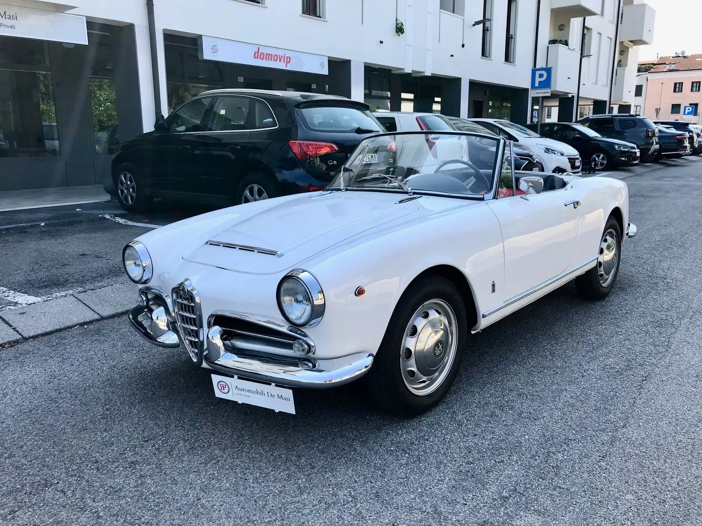 Alfa Romeo Spider 1600   RESTAURO TOTALE  ISCRITTA ASI Fehér - 1