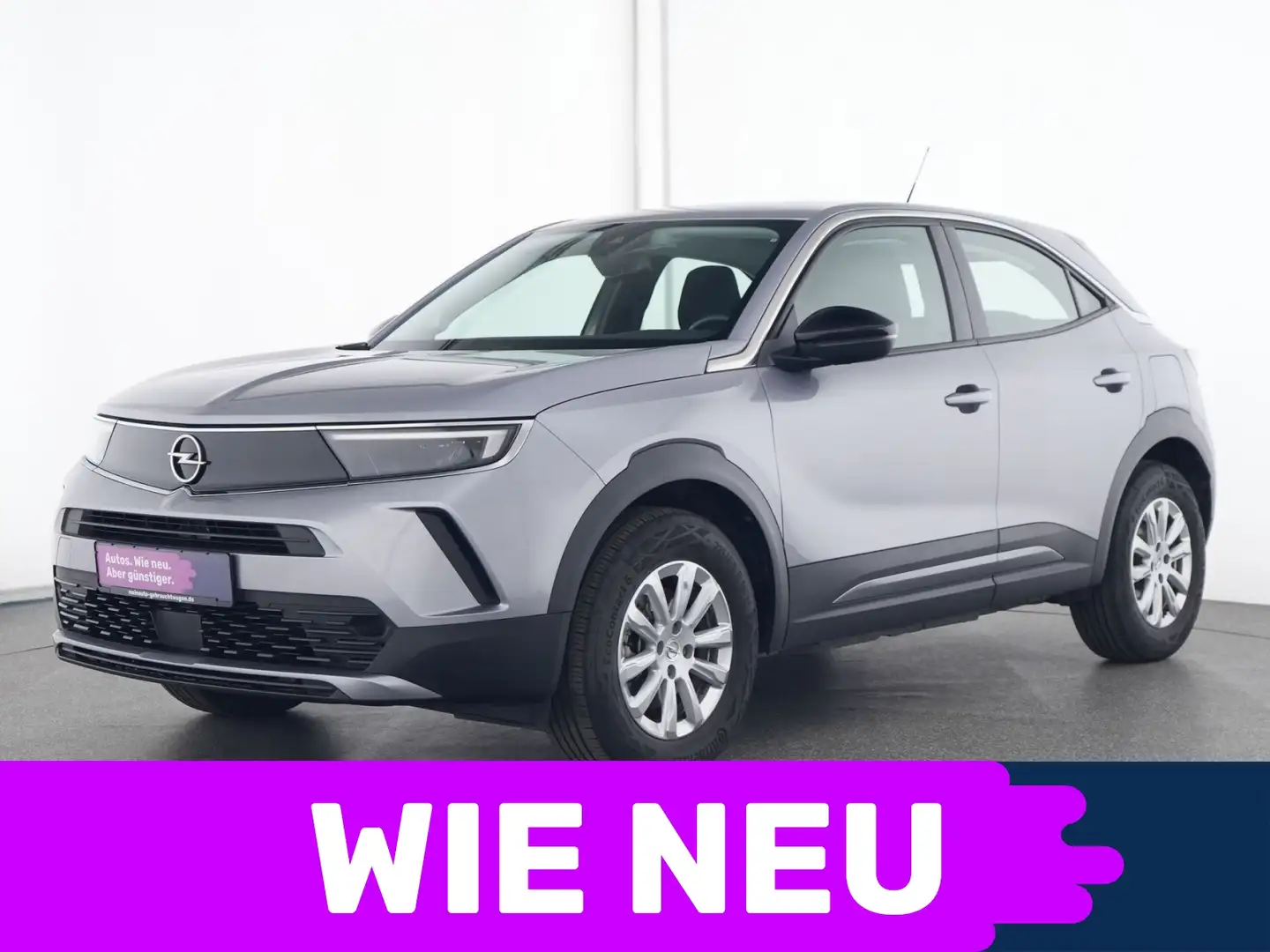 Opel Mokka-E Edition LED|Navi|Wärmepumpe|SHZ|Kamera Grau - 1