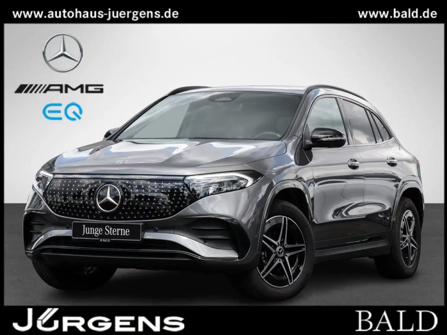 Mercedes-Benz EQA 350 4M AMG-Sport/Pano/AHK/360/Night/LED/Navi Gris - 2