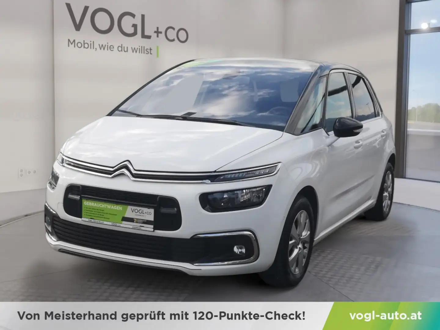 Citroen C4 Picasso Pure Tech Feel Edition 130 PS Benzin Weiß - 1