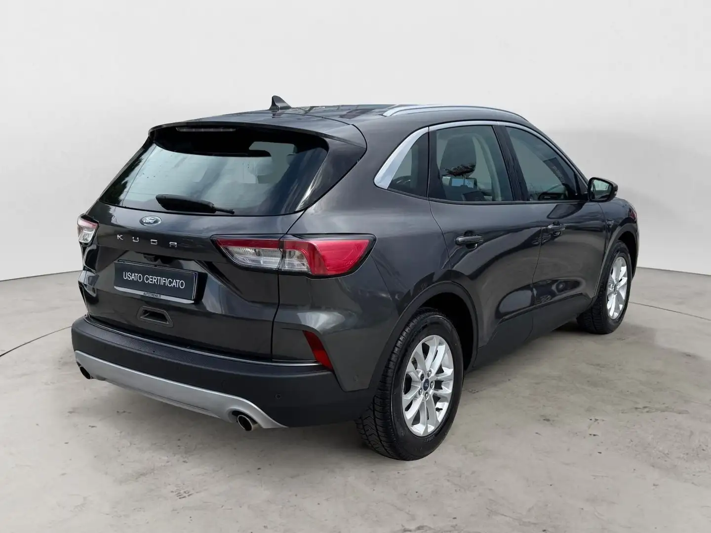 Ford Kuga 1.5 EcoBlue 120 CV Automatica NAVI LED Titanium B Grigio - 2