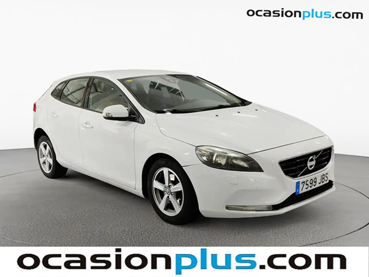 Volvo V40 D2 Kinetic Aut. 115 Blanco - 2