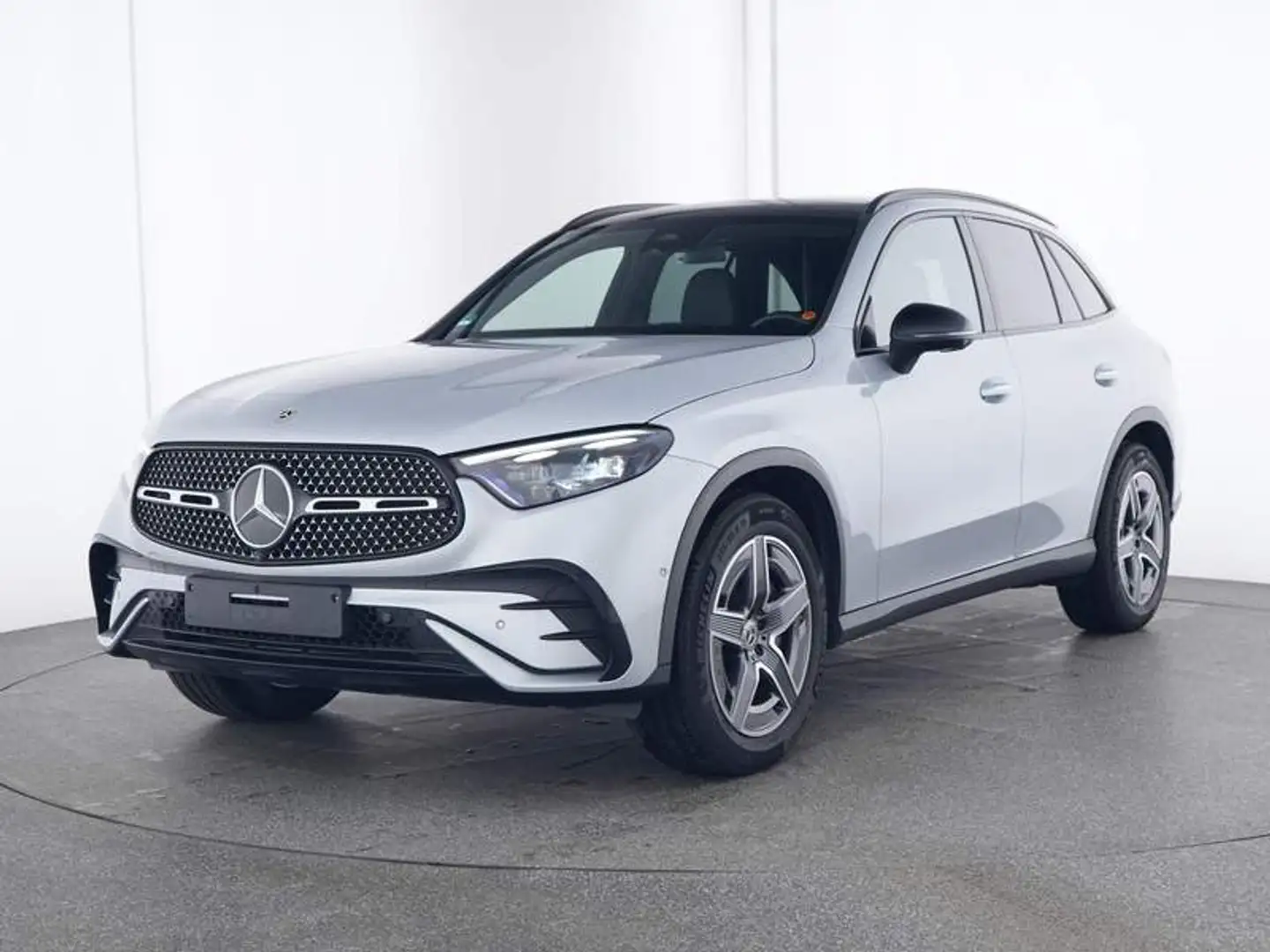 Mercedes-Benz GLC 300 4M AMG Line 2x Prem+HUD+Night+Pano+360° Silber - 2