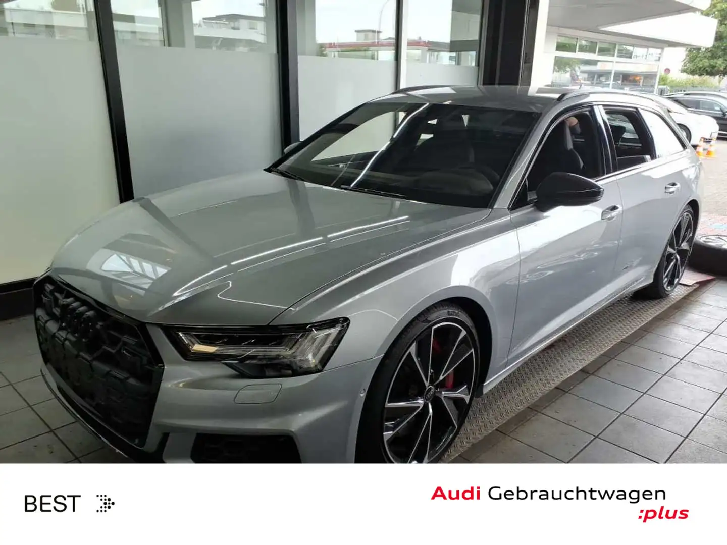 Audi S6 AIR*HUD*B&O*Assist Plus*Matrix*Stndhzng Silber - 1