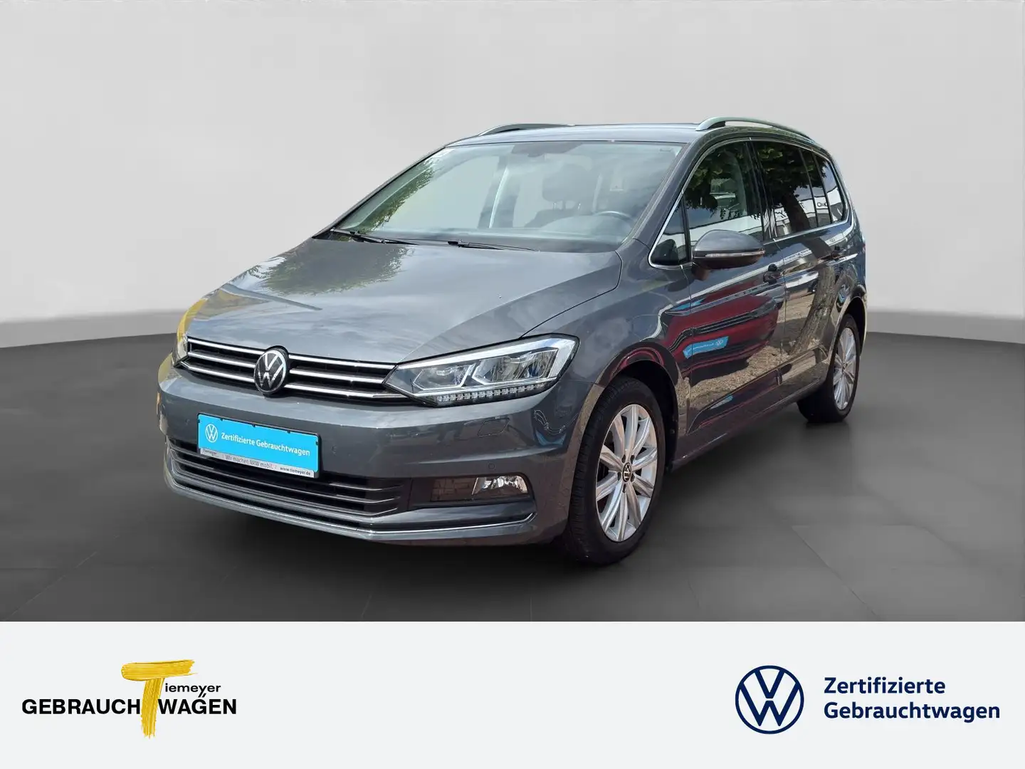 Volkswagen Touran 1.5 TSI HIGHLINE NAVI KAMERA 7-SITZE ALLW Gris - 1