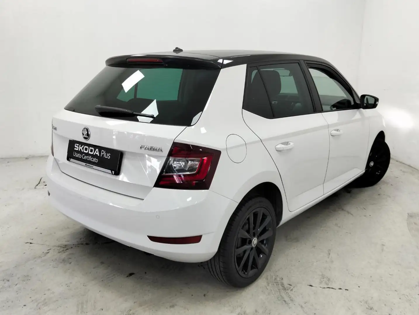 Skoda Fabia 1.0 MPI 75 CV Twin Color Nero Bianco - 2