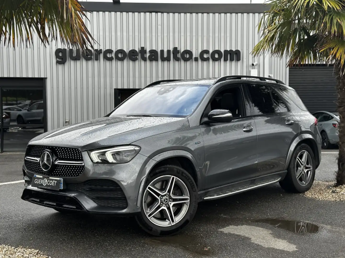 Mercedes-Benz GLE 350 350 DE 194+136CH AMG LINE 4MATIC 9G-TRONIC Gris - 1