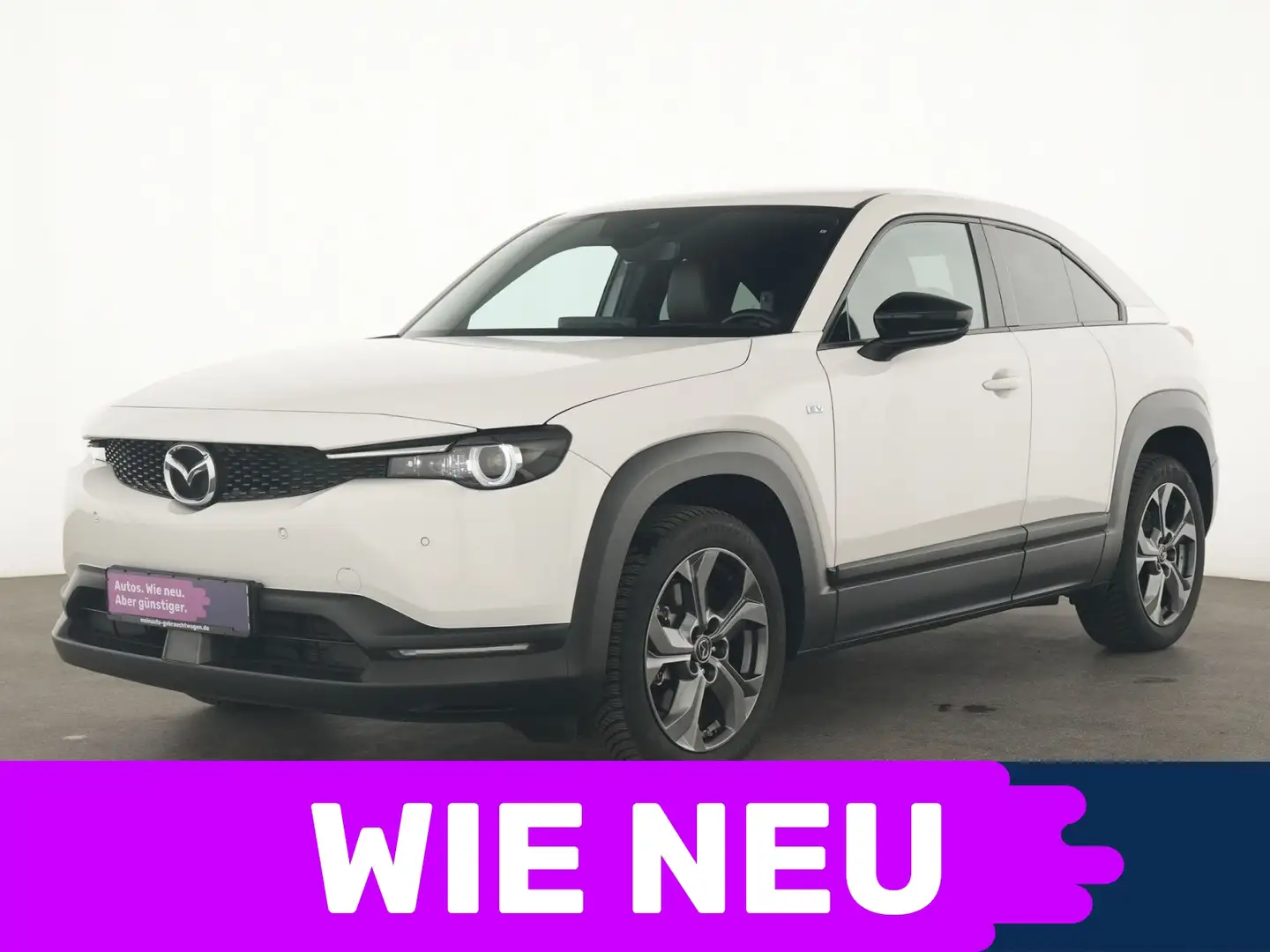 Mazda MX-30 Monatlich ab € 99,- ohne Anzahlung Weiß - 1
