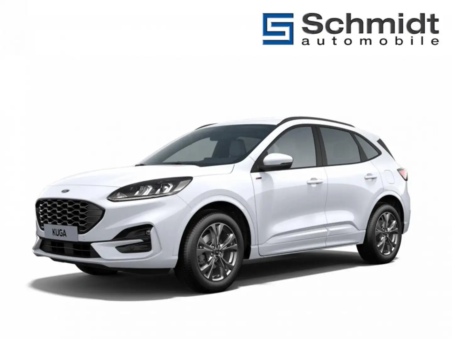 Ford Kuga ST-Line 2,0 Eblue 120PS A8 AWD Weiß - 2