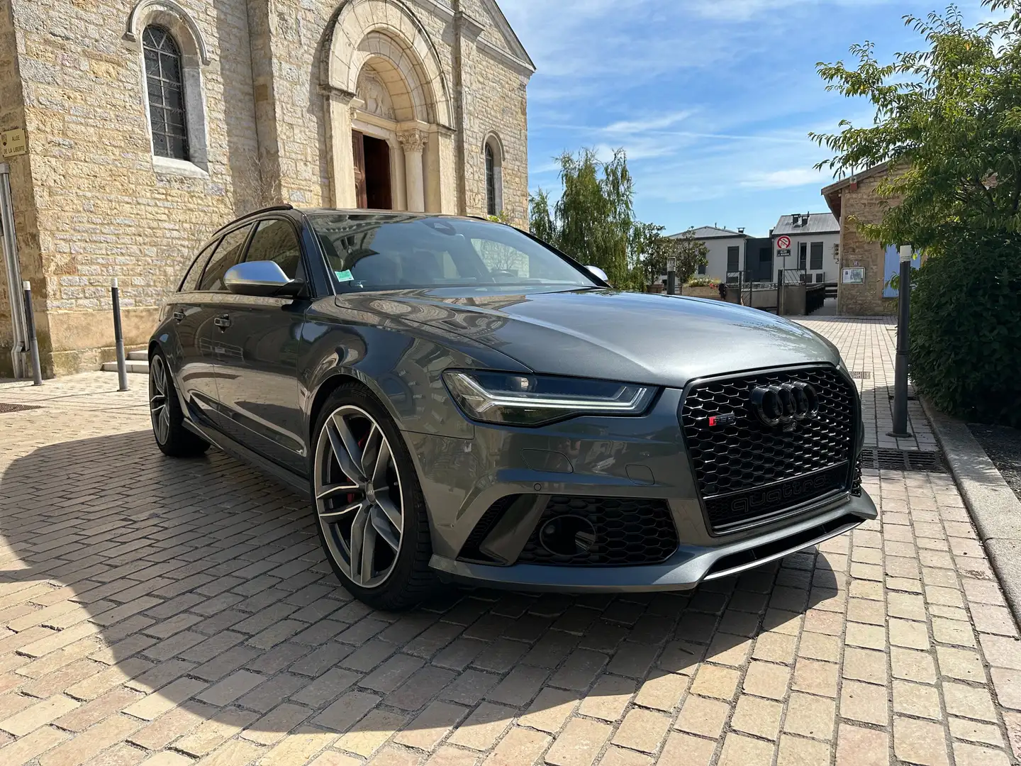 Audi RS6 Avant V8 4.0 TFSI 560 Quattro Tiptronic 8 Gris - 2