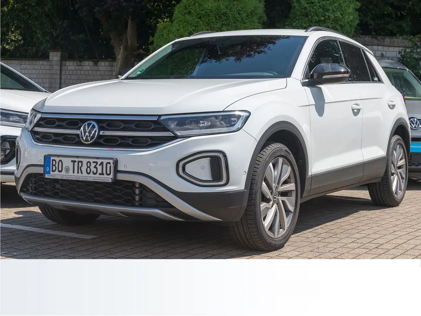 Volkswagen T-Roc 1.5 TSI DSG MOVE IQ.LIGHT KAMERA NAVI Weiß - 2