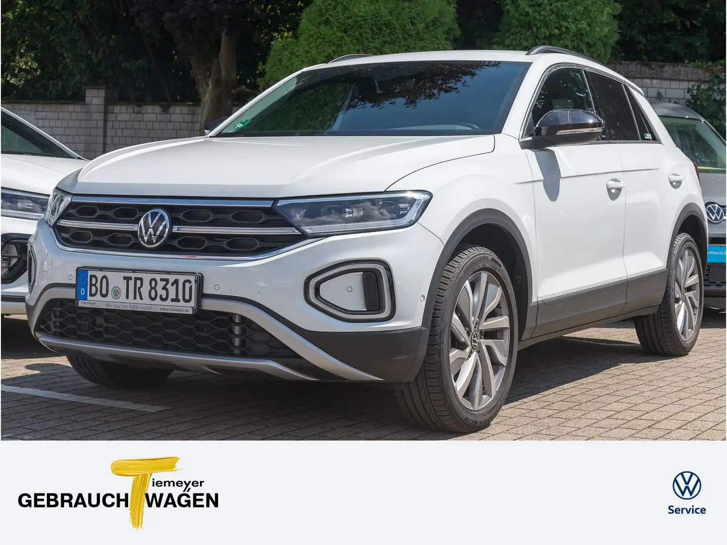 Volkswagen T-Roc 1.5 TSI DSG MOVE IQ.LIGHT KAMERA NAVI Weiß - 1