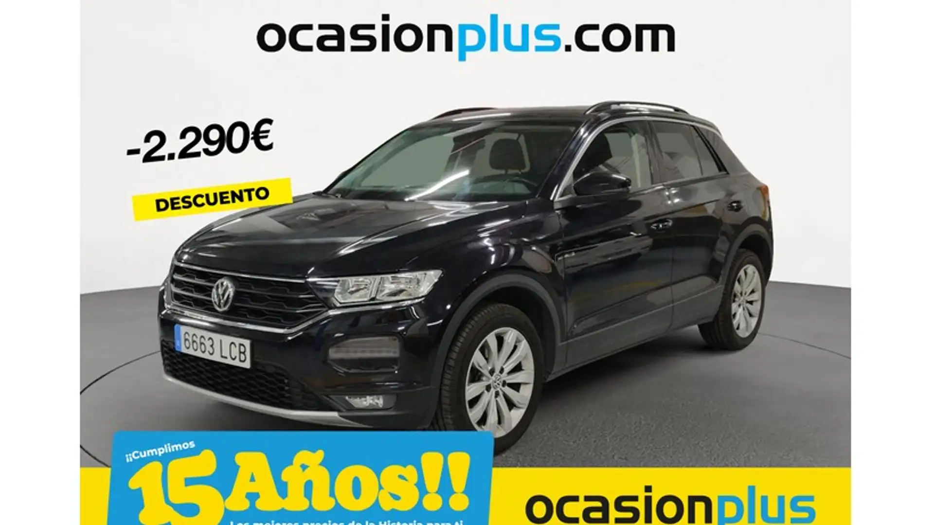 Volkswagen T-Roc 2.0TDI Advance Style DSG7 Negro - 1