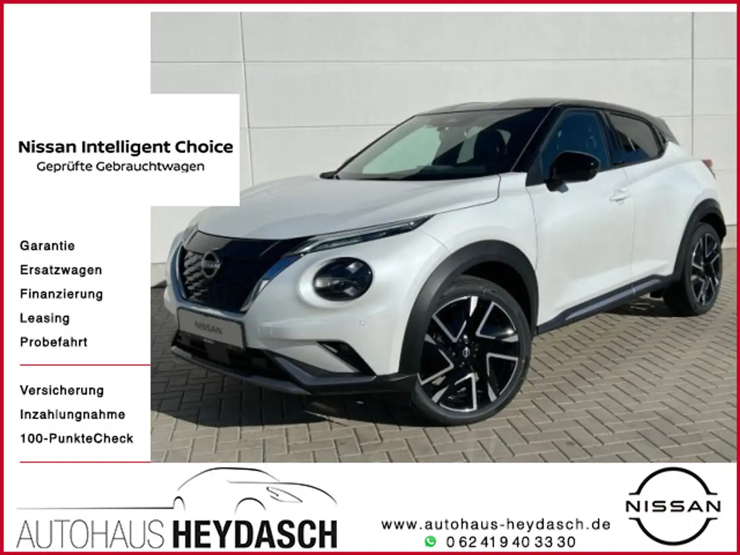 Nissan Juke Hybrid N-Design *ProPILOT*Bose*$ale* Blanc - 1