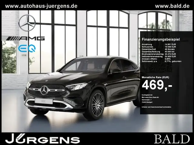 Mercedes-Benz GLC 200 4MATIC Coupé AMG+Avant+Distr+LED+Kam+Leder