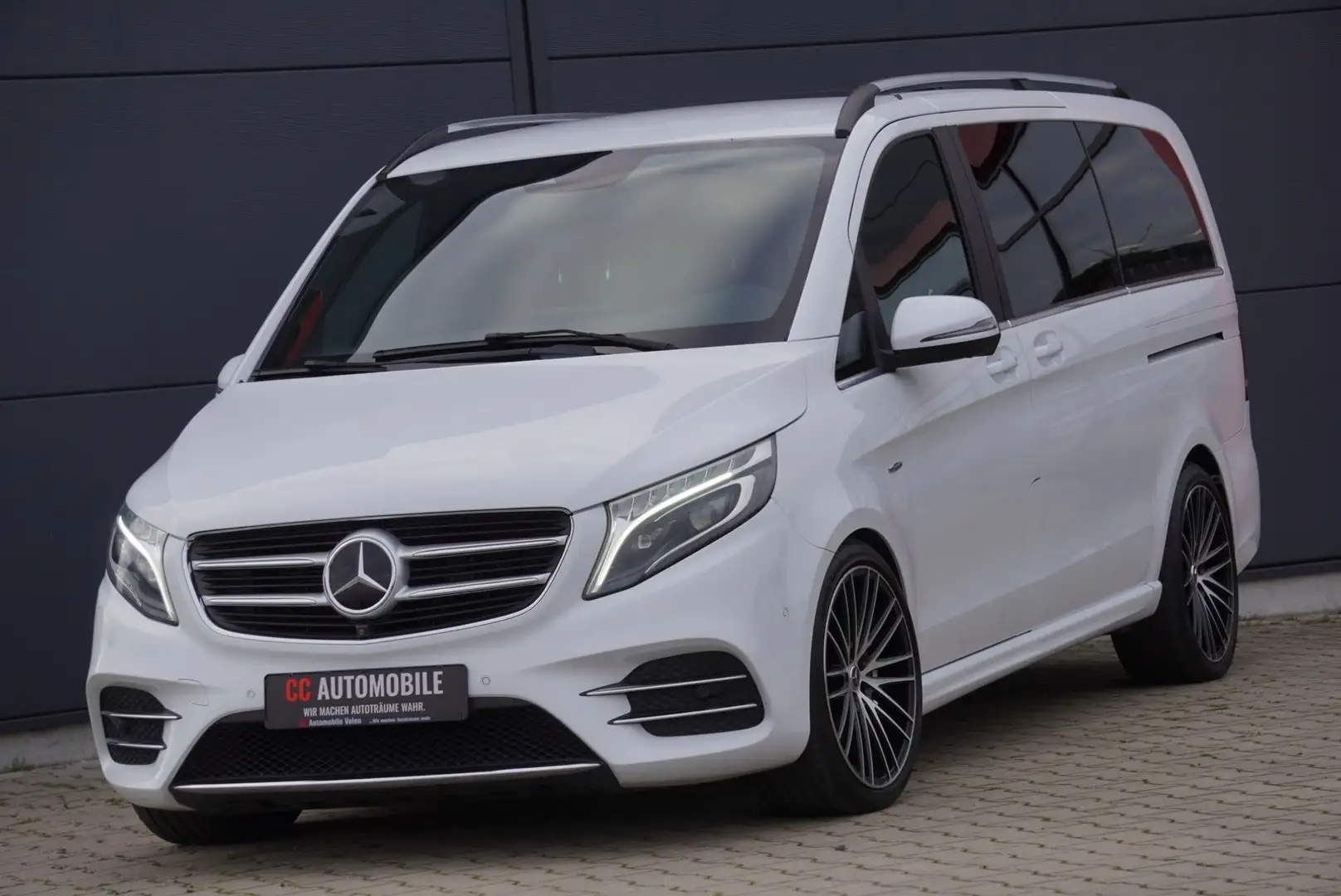 Mercedes-Benz V 250 d lang AMG Line+MegaOptik+Voll+Voll+Voll+ Weiß - 2