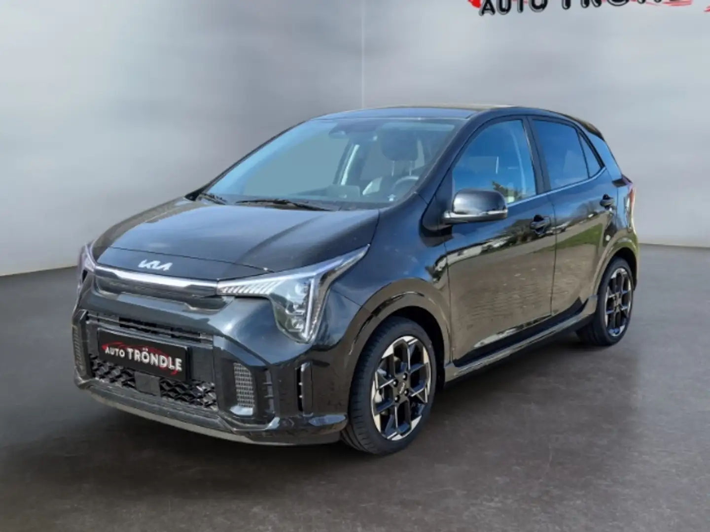 Kia Picanto 1.2 GT-Line +LED +Navi +Kamera +SHZ Zwart - 1