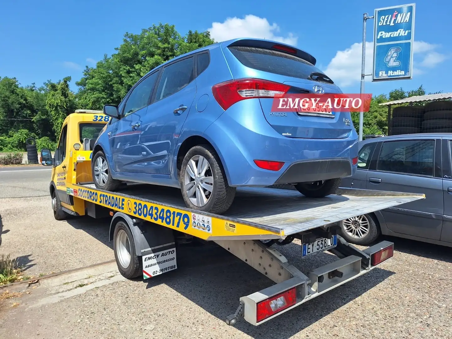 Hyundai iX20 1.4 CRDI 90cv. Euro 5 Motore Rotto Blu/Azzurro - 2