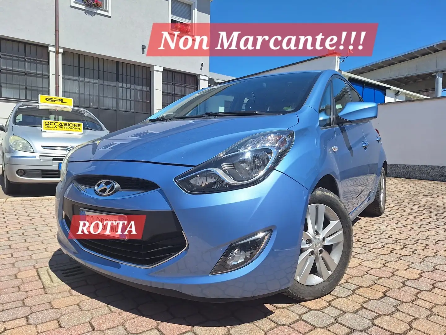 Hyundai iX20 1.4 CRDI 90cv. Euro 5 Motore Rotto Blu/Azzurro - 1