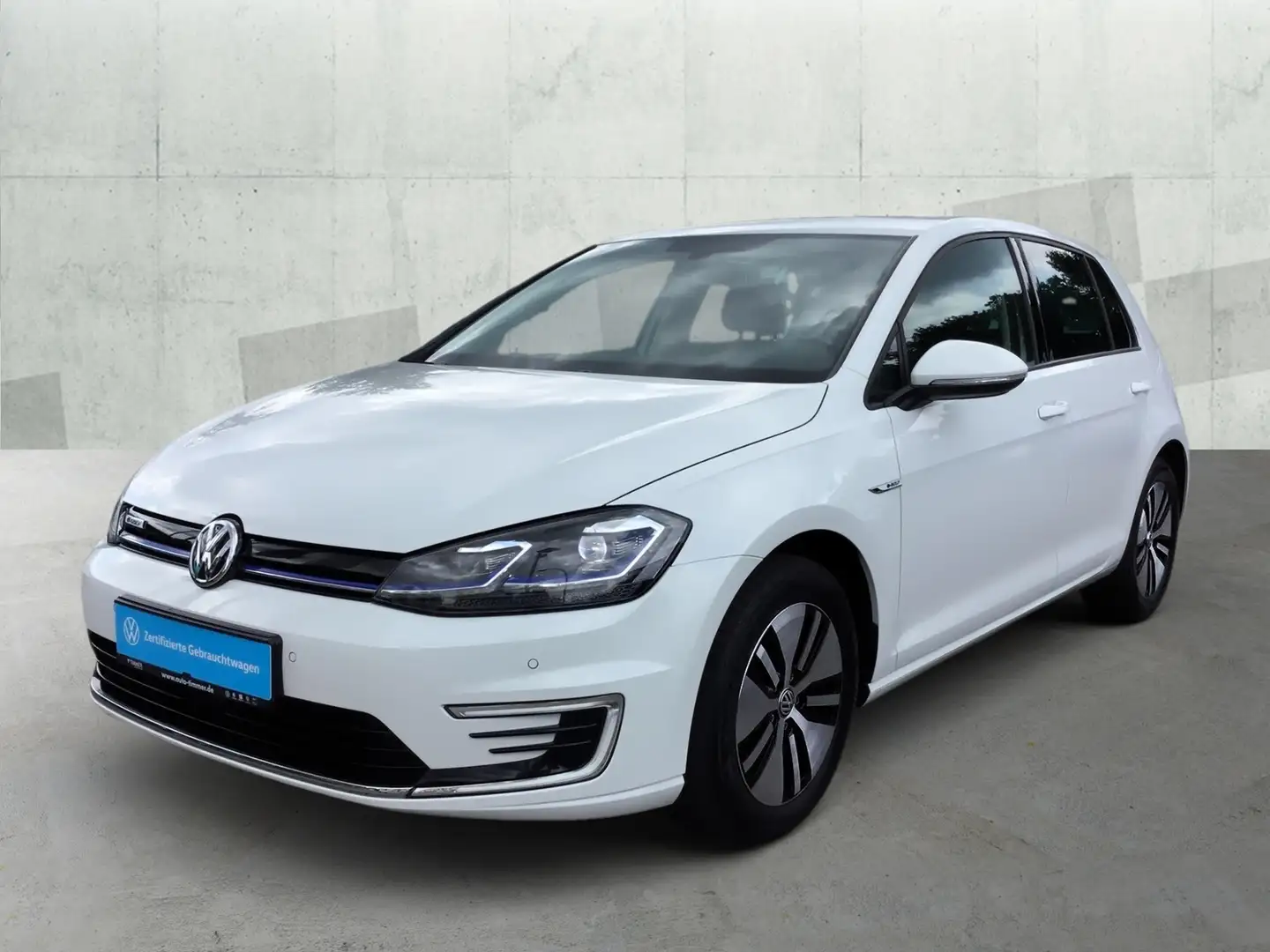 Volkswagen Golf VII e-Golf *NAVI*RKAM*WÄRMEPUMPE*LED* Wit - 2