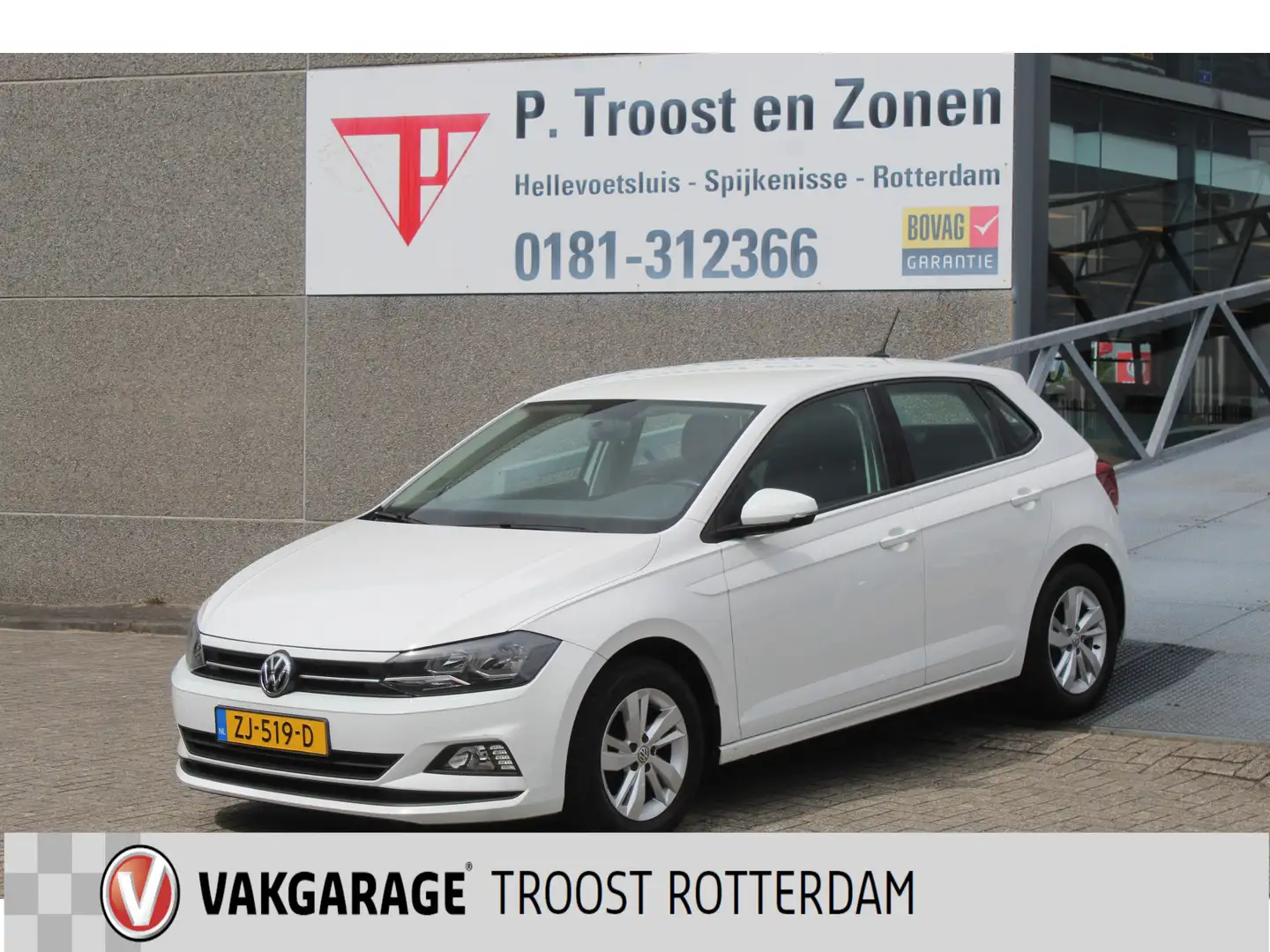Volkswagen Polo 1.0 TSI Comfortline Navigatie/Adaptive cruise cont Wit - 1