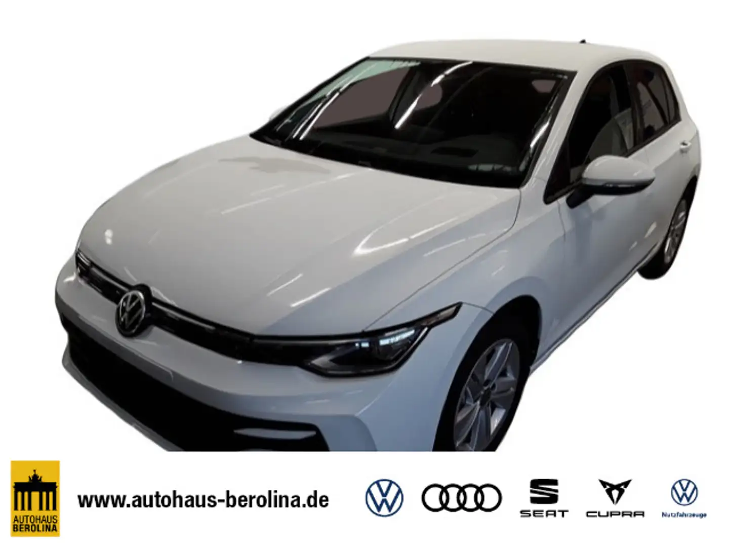 Volkswagen Golf VIII 1.5 eTSI Life DSG *IQ-MATRIX*AHK*HuD* Weiß - 1