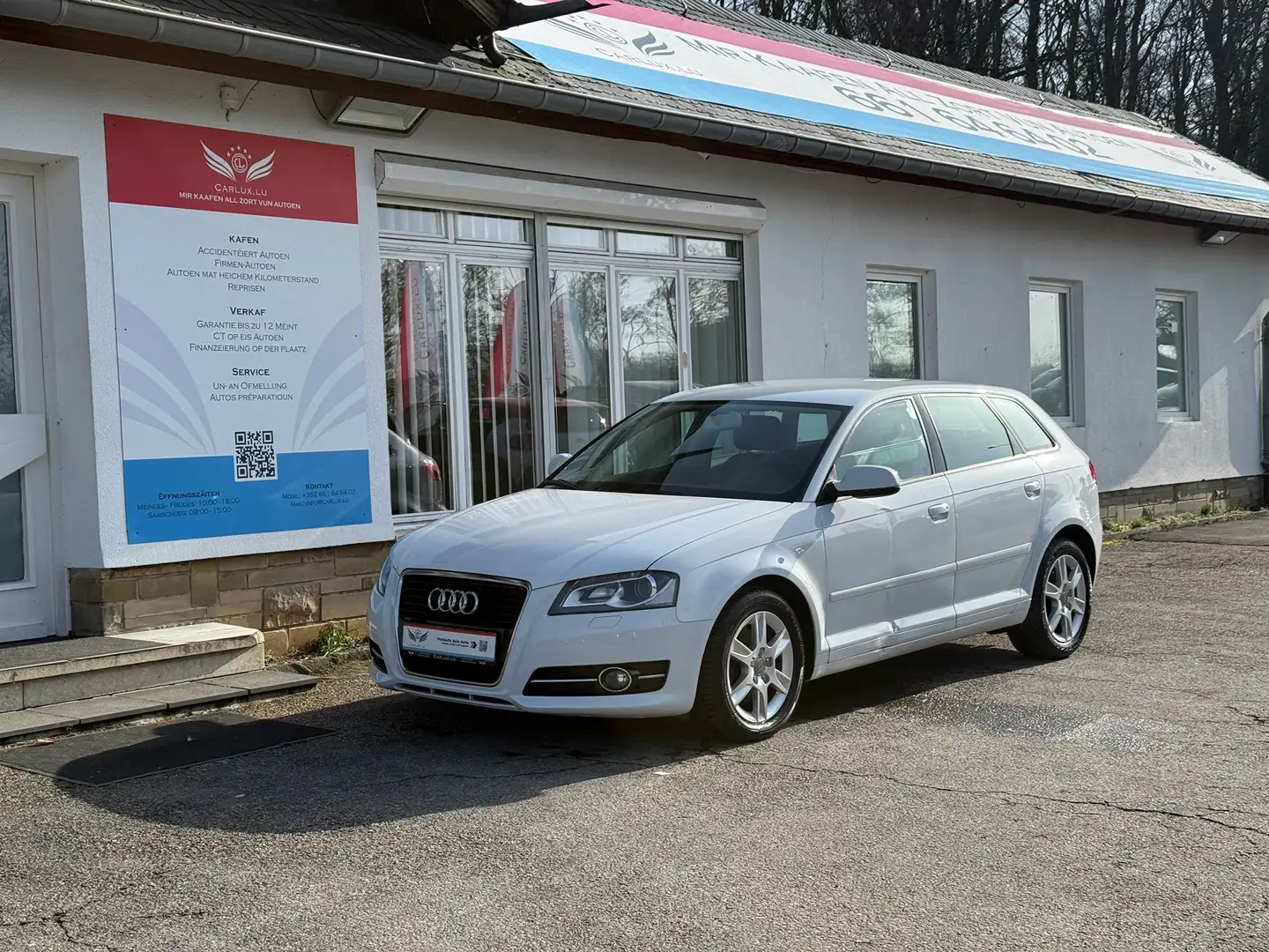 Audi A3 2.0 TDI Attraction (103kW) Weiß - 1