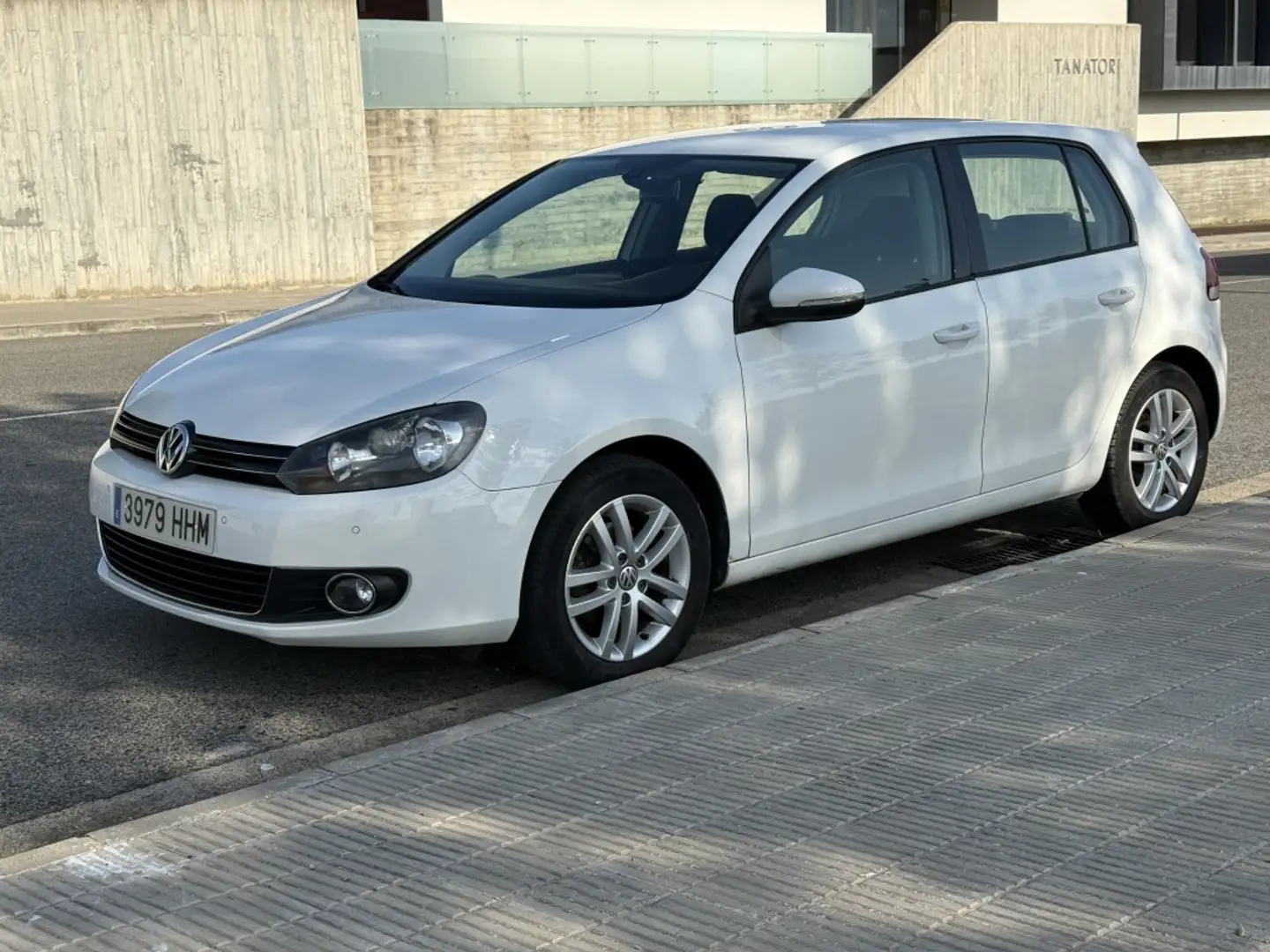 Volkswagen Golf 1.6TDI CR Sport 105 Blanc - 1