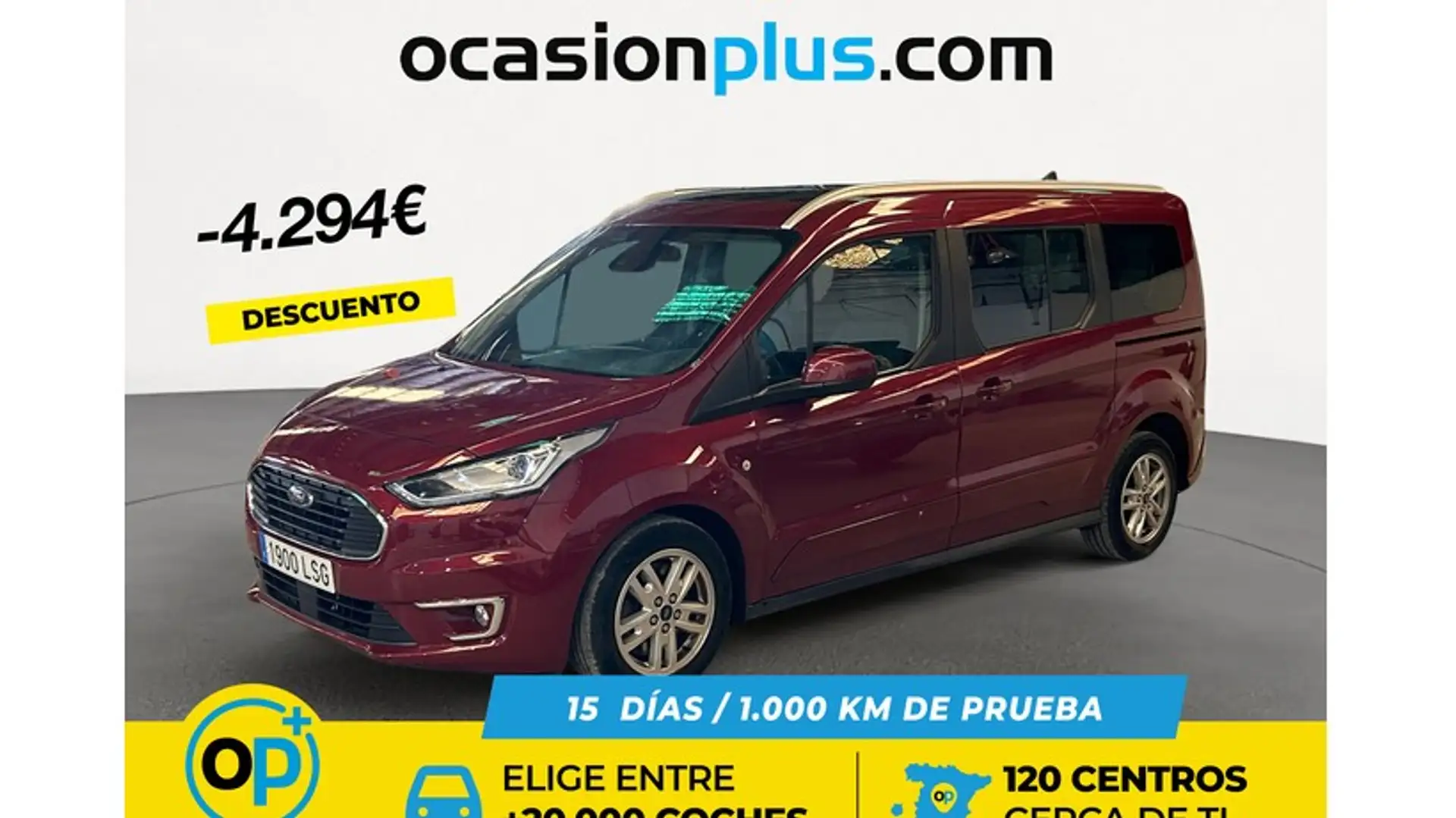 Ford Tourneo Connect Grand 1.5TDCi Auto-S&S Titanium 120 Rouge - 1