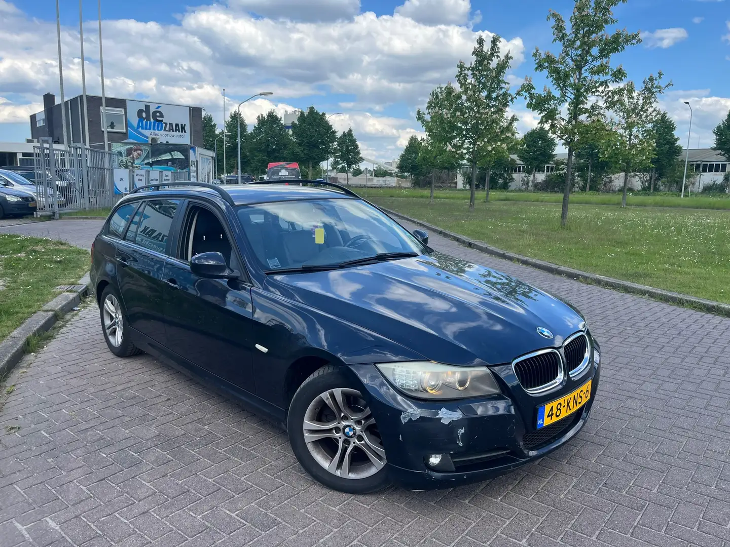 BMW 318 3-serie Touring 318i Business Line Blau - 2