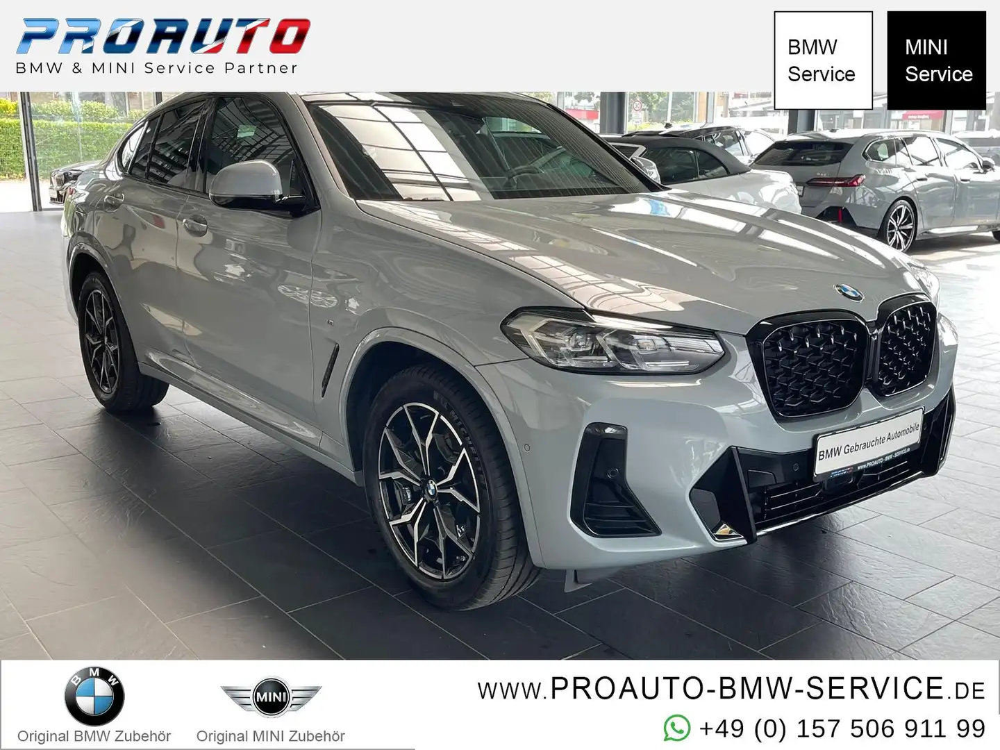 BMW X4 xDrive 20i M Sport AHK/Pano/A-LED/ACC/LiveCoPro Grau - 1