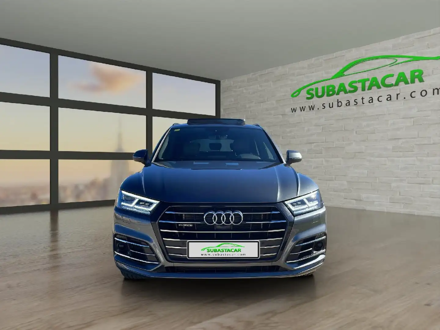 Audi Q5 Sportback 55 TFSIe S line quattro-ultra S tronic Gris - 2