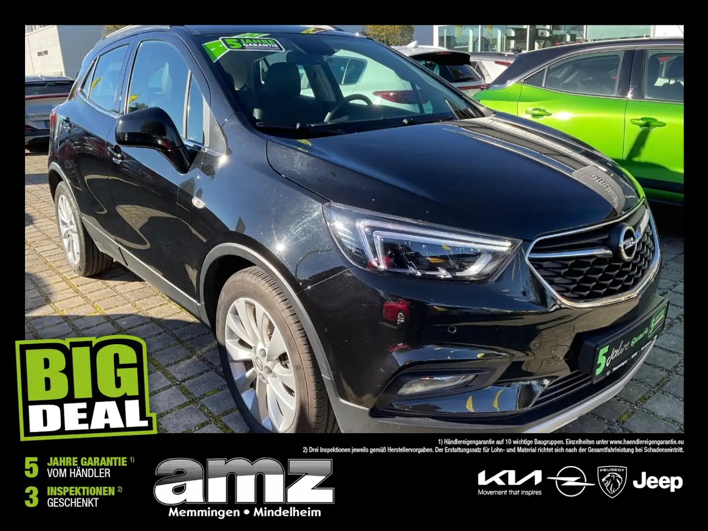 Opel Mokka X 1.4 Turbo Innovation LED+Navi+SHZ+Kam. Noir - 1